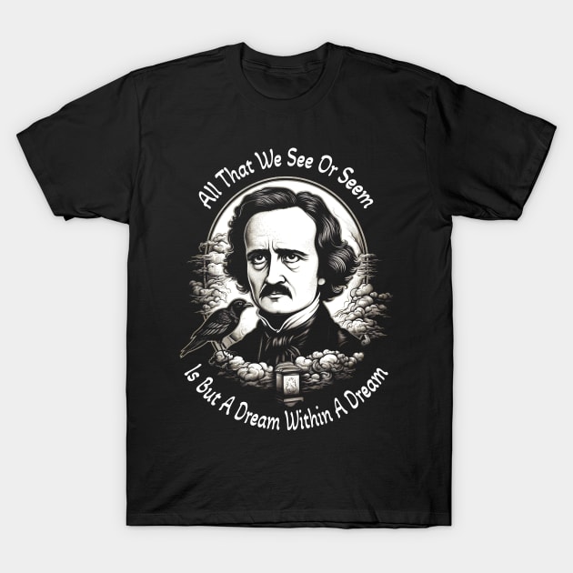 EDGAR ALLAN POE T-Shirt by ShirtFace